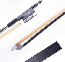 4/4 anglies pluošto smuiko smuikas su dėklu, lengvas ir subalansuotas