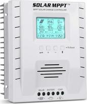 40 A MPPT įkrovos reguliatorius, 12 V/24 V automobilinis saulės baterijų įkrovos reguliatorius su LCD ekranu, maks. 100 V, 520 W/1040 W įėjimo galia, skirtas švino-rūgštinėms, hermetinėms, gelinėms, AGM ir ličio baterijoms