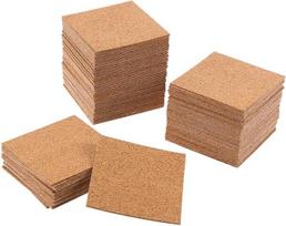 40 vnt. lipnių kamštinių padėkliukų, 100 mm × 2 mm
