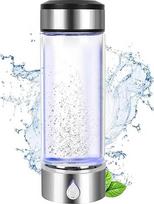 420 ml Vandenilio generatorius Vandens generatorius Vandens generatorius su PE burna SPE technologija USB, Vandenilio vandens buteliukas su atomizatoriumi 800-1200PPB koncentracijos Jonizatorius buteliukas, anti-senėjimo vandens jonizatorius