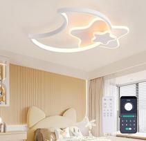 45 cm LED lubų šviestuvas Miegamojo vaikų kambario šviestuvas Lubų žvaigždė Vaikiškas šviestuvas Stebimas lubų šviestuvas vaikams Šviestuvas su nuotolinio valdymo pultu 3000 K - 6000 K