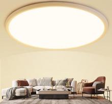 49 cm LED lubinis šviestuvas, 3 spalvos (3000/4000/6500 K), plokščias, montuojamas prie lubų