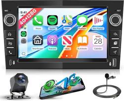 4G + 128G belaidis "Carplay" "Android" automobilinis radijas, skirtas "Opel Astra Antara Vectra Corsa Zafira Meriva Vivara Vivaro