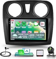 4G + 128G belaidis "Carplay" "Android" automobilinis radijas, skirtas "Renault Dacia Logan 2 Sandero B52" 2012-2019 m.