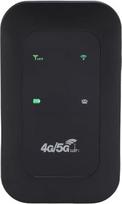 4G 5G WiFi Hotspot, LTE mobilusis maršrutizatorius su SIM kortelės lizdu, 2100 mAh patvari ir įkraunama baterija, palaiko 300Mbit/s greitį, galimybė prijungti 10 įrenginių, nešiojamas