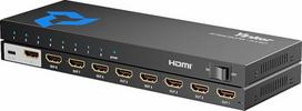 4K HDMI skirstytuvas: 1 įėjimas, 8 išėjimai, 8 prievadų HDMI skirstytuvas 8 ekranams, 4K 30 Hz, „Xbox 360“, „PS4“, „PS3“, „Roku“