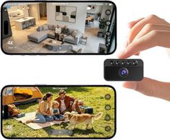 4K vidaus stebėjimo kamera be „Wi-Fi“, 3 režimai: WLAN/AP prieigos taškas