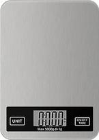 5 kg nerūdijančio plieno virtuvės svarstyklės, maisto, dietos, pašto svarstyklės, matavimo prietaisas, LCD elektroninės virtuvės svarstyklės