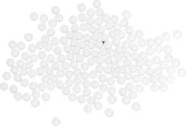5 mm Delrin Polyoxymethylen POM/Celcon Vollkunststoffkugeln for Kugelhähne und Lager(200vnt.)