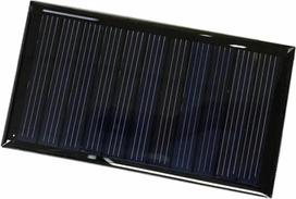 5 V saulės baterija, 60 mA saulės elementų panelė, skirta savadarbiams saulės šviesos šaltiniams, saulės energija maitinamiems žaislams ir pan. (5 V, 60 mA)