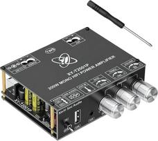 5.0 „Bluetooth“ stiprintuvo plokštės modulis, 200 W žemų dažnių garsiakalbio stiprintuvas, „Hi-Fi“ mono ir skaitmeninis stereo garso stiprintuvas, mini TWS garso stiprintuvo modulis su TPA3221 stiprintuvo mikroschema, 12–30 V nuolatinė srovė / 3 A, „Bluet