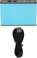 5.1 USB garso plokštė, 6 kanalai, 48 kHz diskretizavimo dažnis, analoginė išorinė su SPDIF, elektronika, kompiuterio priedai, kompiuterio komponentai, plokštės, skaitmeninis grojimo ir įrašymo adapteris kompiuteriui, mėlyna