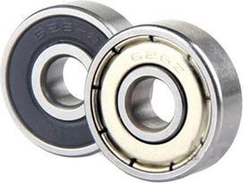 5/10 vnt. rutuliniai guoliai 626ZZ 6 × 19 × 6 mm, 626zz626RS, 626 2rs, 6262RS, skirti 3D spausdintuvų detalėms: giliam grioveliui, flanšui, skriemuliui (10 vnt., 626zz)