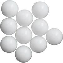 5/8" 15,875 mm Delrin Polyoxymethylen POM/Celcon feste Kunststoffkugeln for Kugelhähne und Lager(10vnt.)