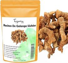 50 g džiovinto galangalo šaknies prieskonio – galangalo šaknis, Hildegardos iš Bingeno galangalas – Alpinia officinarum | 100 % natūralus, grynas, be priedų | „TazarinLtd“