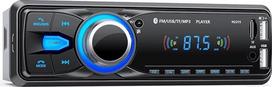 5060BT MP3 grotuvas, skirtas automobilių radijo imtuvui, su „Bluetooth“ stereo sistema, 2 USB prievadais, FM, TF, MP3 grotuvu, nuotolinio valdymo pultu, AUX ir SD, 1 DIN dydžio automobilių radijo imtuvas su „Bluetooth“ laisvų rankų įranga