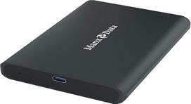 512GB USB 3.1 Type-C Gen 2 išorinis kietasis diskas, skirtas „Windows“ kompiuteriams, „Mac“, „Klug TV“, „Xbox ONE“ ir „PS4“, juodos spalvos