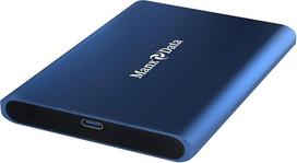 512GB USB 3.1 Type-C Gen 2 išorinis kietasis diskas, skirtas „Windows“ kompiuteriams, „Mac“, „Klug TV“, „Xbox ONE“ ir „PS4“, mėlynos spalvos