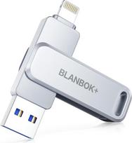 512GB USB atmintinė „iPhone“ – „MFi“ sertifikuota USB atmintinė su „Type-C“ adapteriu, išorinė saugykla, skirta „iPhone“, „iPad“, „Android“ ir kompiuteriams