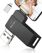 512GB USB atmintinė, „Levida Memory Stick USB 3.0 Photo Stick“ (mobilioji atmintinė, sukiojamas dizainas, automatinis atsarginis kopijavimas), skirta „iOS“, „iPhone“, „Android“ mobiliesiems telefonams, planšetėms, nešiojamiesiems kompiuteriams ir stacion