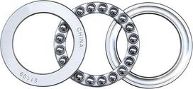 51420 Ašinė rutulinė guolis, atraminis guolis, 8420, vidinis skersmuo 100, išorinis skersmuo 210, storis 85 mm, 1 vnt.