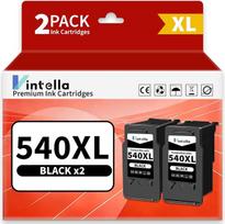 540XL PG 540 XL juodas „Canon“ spausdintuvų kasetės pakaitalas, skirtas modeliams 540, 541 XL; suderinamas su „Canon Pixma“ modeliais: TS5150, MG3600, MG3650S, MG3650, MG4250, MX475, TS5100, MG3150, MG3500, MG4200, MX535 (2 juodos)