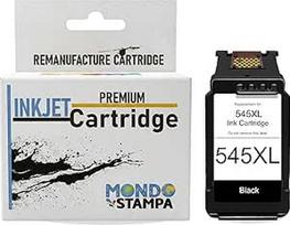 545XL PG545 atkurtos rašalo kasetės, skirtos "Canon" PG-545 545XL (1 juodos spalvos), skirtos "Pixma TR4550 TR4551 MG2550s MG2550 MG3050 MG2950 MG2555s TS3350 TS3150 TS315151 51 TS2 505 MX495 spausdintuvui