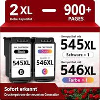 545XL 546XL spausdintuvų kasetės PG-545 CL-546, skirtos „Canon 546“ ir „545 XL“ modeliams
