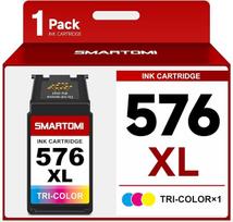 576XL spalvotų spausdintuvų kasetės, suderinamos su „Canon 576 CL-576XL“