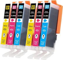 581XXL rašalo kasetė, suderinama su „Canon“ 581XXL rašalo kasetėmis. „Canon“ 581 rašalo kasetės rinkinys, skirtas „Pixma“ TS6350, TS6250, TS8250, TS6351, TS6251, TS705 ir TS855 spausdintuvams0, TS6250, TS8500, TS8252, TS9150