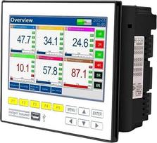6 kanalų realaus laiko duomenų registratorius su „Modbus“ ir USB jungtimis Daugiakanaliai USB duomenų registratoriai Pramoniniai