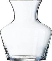 6 vnt. „Arcoroc Vin“ 1 litro talpos 203×118 mm stikliniai vyno ąsočiai-dekanteriai, skirti restoranams
