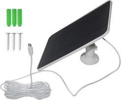 6 W, 5 V saulės baterija, skirta durų skambučio kamerai su USB jungtimi ir 5 m kabeliu; lauko saulės baterija, skirta durų skambučio kamerai