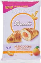 6 x "Bauli Cornetti Albicocca Croissant Apricot Brioche Cake" 100% itališki abrikosai (6 x 50 g) 300 g