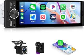 6,28 colio jutiklinio ekrano HD MP5 automobilinis multimedijos grotuvas su „Bluetooth“ ir FM radijo imtuvu, palaikantis atbulinės eigos jungtį