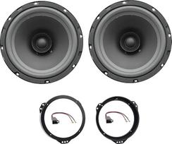 6,5 cm skersmens automobilinis dvigubo kūgio garsiakalbis - 120 W