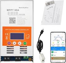 60 A MPPT saulės energijos įkrovimo reguliatorius (Wi-Fi) su LCD ekranu