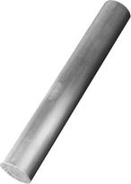 6061 aliuminio apvalus strypas, 500 mm, skersmuo 2–8 mm, nemagnetiniai vientisi strypai, 3 vnt. (6,5 mm)