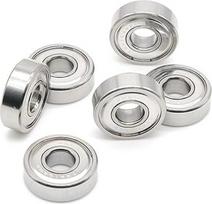 608ZZ guolis 8 x 22 x 7 mm 608 ZZ rutuliniai guoliai 608Z 608 2Z guolis 10 vnt.