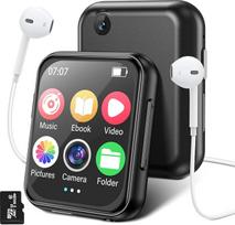 64GB MP3 grotuvas su „Bluetooth 5.4“ ir kamera, 2,0 colių muzikos grotuvas