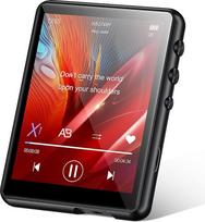 64GB MP3 grotuvas su „Bluetooth 5.3“, „HiFi“ be nuostolių garso grotuvas, 2,4 colio spalvotas ekranas, nešiojamas MP3 grotuvas su FM radiju, HD garsiakalbis, elektroninių knygų skaitytuvas, diktofonas, iki 128GB TF kortelė
