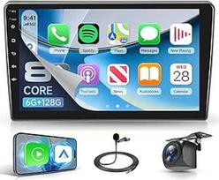 6G + 128G 8 Core Rimoody automobilinis radijas "Android" "Peugeot 407" 2004-2011 m. "Carplay" belaidis 9 colių radijas Automobilis 407 su "Android" 360° panoraminio vaizdo navigacija GPS Mirror Link Bluetooth FM/RDS/EQ SWC galinis