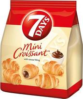 7 dienų mini kruasanai su kakavos kremo įdaru 185 g