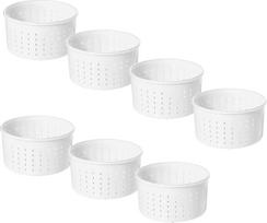 7 x sūrio formos 13 x 7 cm - 0,9 kg - Caciotta - Sūrio formos | Krepšelis | Sūrio gamyba | Laboratorija