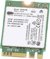 7265NGW AC NGFF belaidžio tinklo plokštė, dviejų dažnių, 2,4 GHz, 300Mbps / 5 GHz, 867Gbps, 1200Mbps „Wi-Fi“ adapteris su „Bluetooth“ 4.2, skirtas nešiojamiesiems kompiuteriams su NGFF lizdu