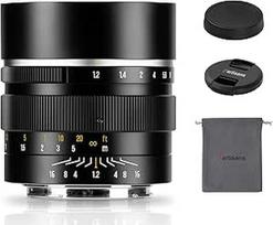 7artisans 50mm F1.2 APS-C rankinio fokusavimo fiksuotas objektyvas su didele diafragma, skirtas Nikon Z Zfc Z50 Z30