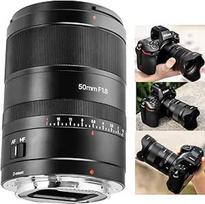 7artisans AF 50mm F1.8 STM objektyvas Full Frame su didele diafragma, skirtas beveidrodžiams fotoaparatams ZFC Z50 Z5 Z6 Z6II Z7 Z7II Z7II Z9, palaikantis akių AF veido atpažinimo funkciją