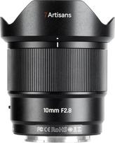 7artisans AF10 mm F2.8 APS-C fotoaparato objektyvas su automatiniu fokusavimu itin plataus kampo objektyvas, skirtas beveidrodžiams fotoaparatams (E)