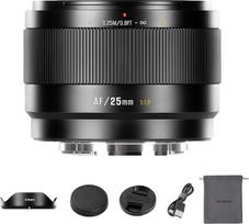 7Artisans automatinio fokusavimo 25 mm F1,8 APS-C objektyvas LITE serijos didelis ryškumas F1,8 Veido ir akių aptikimo palaikymas Suderinamas su "Fujifilm X-H/T/T30/S/E/A" serijos objektyvais Fuji X-E2 Fuji X-T2