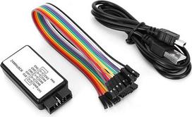 8 kanalų 24 MHz USB loginis analizatorius su 12 dalių